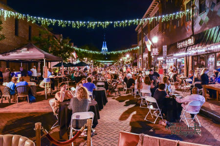 Dining under the stars Annapolis 